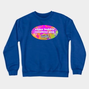 The Super Sugar Beats - SuperBubbleSunshinePop! Crewneck Sweatshirt